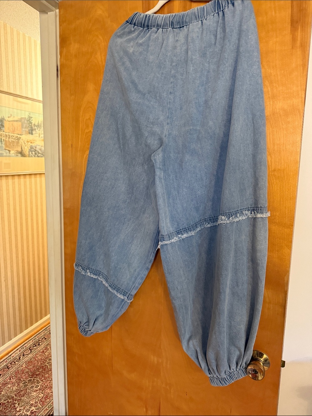 POL Denim Lightweight Pants - Patches, Embroidery/Rivets On Sides Never worn - Picture 5 of 6